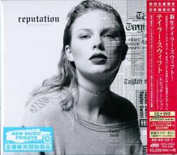 TAYLOR SWIFT - REPUTATION SPECIAL JAPAN EDITION LIMITED 2017 CD + DVD