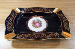 ViNTaGe LİMOGES PoRSeLeN KOBALT FRaGoNaRD BüYüK KÜLLÜK...