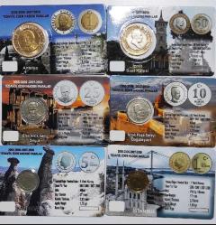 2007 YILI 1-5-10-25-50 KURUŞ VE 1 YTL SETİ (ÖZEL KİTİNDE)