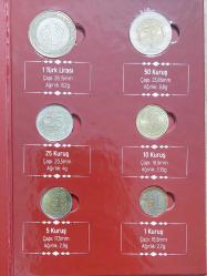 2020 MADENİ PARALARI (1 Kuruş, 5 Kuruş, 10 Kuruş, 25 Kuruş, 50 Kuruş, 1 Lira) ÇİL Tam Takım