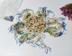 Eskilerden Şapka - Cam Boncuklu Şapka - Tepelik - Başlık - El İşi İşlemeli Cam Boncuk Tepelik - Defo - istanbuleskisi