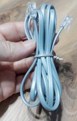 TELEFON KABLOSU  2 Ucu Jacklı Adsl Modem Ara Kablo 2 M