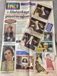 TERCÜMAN GAZETESİ İNCİ İLAVESİ DOĞUM GÜNÜ HEDİYESİ - 14 ŞUBAT 1984 - 4 SAYFADIR -Fahrettin Aslan-Harika Avcı-Seda Sayan-Bülent Ersoy-Muzaffer Aslan-Ajda Pekkan-Samine Sanay-Emel Sayın-Orhan Gencebay-Salih Güney-Sibel Savcı-Arif Tunç-İpek Pınar-İrfan Tozum-Safa Önal-Dr.Kamiran Şenel-Oytam Erkal-Deniz Akbulut-Nuri Alço-Hülya Sözer-Azize Gençebay-Atilla Atasoy-Nuri Alço-Lisa Terkan-Esma Wang-Vehbi Dinçcan-Yener Baras Alaturkayı yaşatacağım-Bugünün yarının neonları için harfler sıralanıyor-Bir müzik müzesi-Sevmek mi yaşamak mı-Kara Kedi-Leylak rengi sımsıcak aile boyu bir şal-Geceyarısına 10 Kala-Tokatçı-Gurguriyede cümbüş-Çin mutfağına Türk tadı katıyoruz-Yemek yerken elinizi kalbinizin üstüne koyun-Yeşilçam’ın gedikli damadı Deniz Akbulut’u seçti-Eczacı Atilla Atasoy derdine ilaç arıyor Kadın ve Ev-Sağlığımız ve Biz-Fatoş’la başbaşa-İçimizdeki satırlar-İnci Falınız-Magazin Servisi-Mini hikaye