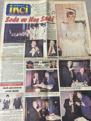 TERCÜMAN GAZETESİ İNCİ İLAVESİ DOĞUM GÜNÜ HEDİYESİ - 16 MART 1984 - 4 SAYFADIR -Yıldırım Gürses-Seda Sayın-Nurullah Ataç-Tekin Akmansoy-Leman Cıdamlı-Oktay Tybar-Gökhan Güney-Neşe Aksoy-Bülün Nazlıhan-Mete Atilla-Pearl S. Buck-Nevval Barlas-Dr. Kamiran Şenel-Halikarnas Balıkçısı-Sadık Mantık-Ziya Şafak-Ali Galip Altuncul-Yener Baras-Özer Altın-Fadima Buğra Seda ve Hoş Sada-Sesli sazlı yuvaya renk katıldı-Hırçın Kalpler-İki aşk arasında-Demode yakalı bluzlarınızı yenileyin-Dikkat parmaklarınız mikrop dolu-Saçlarınızı başınızı öne eğip öyle fırçalayın-Ömrü neler kısaltır-Aganta Burina Burinata-Çocuk annesine çok bağlıysa-El işleri ile içli köfte iç içe idi-Et lokantasında defile-Papağanlar kargalar mankenlerden daha çok ilgi topladı-Iraklı mankenler devlet memuru Kadın ve Ev-Sağlığımız ve Biz-Fatoş’la başbaşa-Üç soru üç cevap-Yazar Roman-Biz Kadınlar Genç Kızlar-İçimizdeki Satırlar-İnci Falınız Keloglan-Deli Cabbar-Çizen Ziya Şafak-Pasaklıgiller-Bay Ortadirek-Ali Galip Altuncul