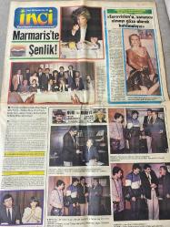 TERCÜMAN GAZETESİ İNCİ İLAVESİ DOĞUM GÜNÜ HEDİYESİ - 17 MART 1984 - 4 SAYFADIR -Emel Sayın-Ajda Pekkan-Nükhet Duru-Erol Evgin-Barış Manço-Suna Yıldızoğlu-Çetin Alp-Tekin Akmansoy-Leman Cıdamlı-Oktay Tybar-Gökhan Güney-Neşe Aksoy-Bülün Nazlıhan-Pearl S. Buck-Nevval Barlas-Dr. Kamiran Şenel-Ernest Hemingway-Clark Gable-Vivien Leigh-Ziya Şafak-Ali Galip Altuncul-Yener Baras-Fatih Şehir Tiyatrosu-Sadık Mantık Marmaris’te şenlik-Eurovision’a sonuncu olmayı göze alarak katılmalıyız-Hırçın Kalpler-İki aşk arasında-Silahlara veda-Doktorlu bir dizi geliyor-Afişlerden fırtına gibi geçen aktör Clark Gable-Oynamak istiyorum-İşiniz dışında bir meşguliyet edinmeye bakın-Zihin yorgunluğuna karşı harika bir besin balık-Kadın ve Ev-Sağlığımız ve Biz-Fatoş’la başbaşa-İnci Falınız-Yazar Roman-İçimizdeki Satırlar Keloglan-Deli Cabbar-Çizen Ziya Şafak-Pasaklıgiller-Bay Ortadirek-Ali Galip Altuncul