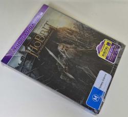 THE HOBBIT The Desolation Of Smaug Blu-Ray + DVD Limited Edition Steelbook