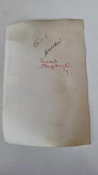 DEMOKRATİK PARTİ ESKİ GENEL BAŞKANI AHMET FERRUH BOZBEYLİ'NİN ORİJİNAL AJANS-BASIN FOTOĞRAFI - 18 x 12 EBADINDA - FERRUH BOZBEYLİ, MECLİSTEKİ SIRASINDAN OTURUMU TAKİP EDERKEN YAPARKEN ÇEKİLMİŞ BİR KARE