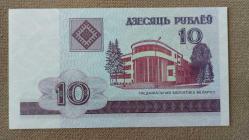 2000 YILI BELARUS 10 RUBLE HİÇ KULLANILMAMIŞ