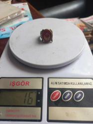 16 Gram 925  gümüş  ve düşük ayar altın süslenmiş ay yıldızlı ve Türk yazısı bulunan erkek yüzük  çap 22 mm