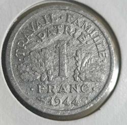 Fransa 1944 1 Frank