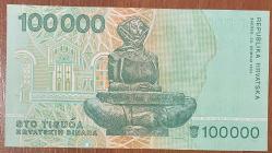 HIRVATİSTAN  100 000 DİNAR 1993  ÇİL  KAĞIT  PARA