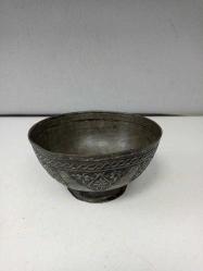 Eskilerden Kalem İşçilikli Osmanlı Kavaklıdere Bakır Kase