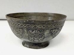 Eskilerden Kalem İşçilikli Osmanlı Kavaklıdere Bakır Kase