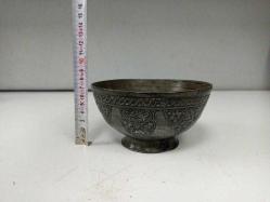 Eskilerden Kalem İşçilikli Osmanlı Kavaklıdere Bakır Kase