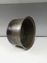 Antika Eski Usta İşçilikli Bakır Kazan - Tencere