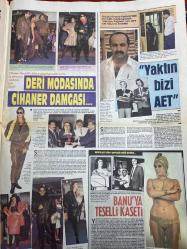 ŞEY HAFTALIK MAGAZİN GAZETESİ DOĞUM GÜNÜ HEDİYESİ  ( Turkish Newspaper ) - 8 EKİM 1988 -TAM TAKIM 12 SAYFADIR -Banu Alkan-Halit Narin-Nazan Şoray-Sevtap Parman-Emel Sayın-Cihaner Dericilik-Gönül Yazar-Ferdi Özbeğen-Zafir Seba-Devran Çağlar-Barış Manço-Orhan Gencebay-Timur Selçuk-Tayfun Türkili-Yüksel Uzel-Nebahat Çehre-Hakan Aslan-Meral Oğuz-Bahar Öztan-Hülya Avşar-Müjde Ar-Zeki Müren-Hüseyin Turkoğlu-Yaşar Kemal-Zülfü Livaneli-Şirin Devrim-Çiğdem Selışık-Ayşe Egemen-Yaşar Güçlü-Coşkun Sabah-Çiğdem Talu-Fulden Uras-Ferdi Tayfur-Ahmet Selçuk İlkan-Nigar Uluerler-Zerrin Özer-Tülay Özer-Nuray Hafiftaş-Menekşe Gözlü-Atilla Atasoy-Kadir İnanır-Hülya Avşar-Nilüfer Öz-Gıcık-Üçlü rezalet-Gösteremlik anne-Son koca adayı-Gel mayonla kravatını al-Emel Sayın’ın cücelik korkusu-Deri modasında Cihaner damgası-Yaktın bizi AET-Banu’ya teselli kaseti-Arşimet Kanunu’na meydan okuyan sihirbaz-İşi falla kalmış-Başkent’te dişi geceler-Şeker oğlan-Karşıma Batı müziği değil benim müziğimi bileni çıkarsınlar-