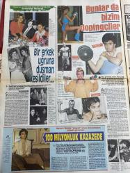 ŞEY HAFTALIK MAGAZİN GAZETESİ DOĞUM GÜNÜ HEDİYESİ  ( Turkish Newspaper ) - 8 EKİM 1988 -TAM TAKIM 12 SAYFADIR -Banu Alkan-Halit Narin-Nazan Şoray-Sevtap Parman-Emel Sayın-Cihaner Dericilik-Gönül Yazar-Ferdi Özbeğen-Zafir Seba-Devran Çağlar-Barış Manço-Orhan Gencebay-Timur Selçuk-Tayfun Türkili-Yüksel Uzel-Nebahat Çehre-Hakan Aslan-Meral Oğuz-Bahar Öztan-Hülya Avşar-Müjde Ar-Zeki Müren-Hüseyin Turkoğlu-Yaşar Kemal-Zülfü Livaneli-Şirin Devrim-Çiğdem Selışık-Ayşe Egemen-Yaşar Güçlü-Coşkun Sabah-Çiğdem Talu-Fulden Uras-Ferdi Tayfur-Ahmet Selçuk İlkan-Nigar Uluerler-Zerrin Özer-Tülay Özer-Nuray Hafiftaş-Menekşe Gözlü-Atilla Atasoy-Kadir İnanır-Hülya Avşar-Nilüfer Öz-Gıcık-Üçlü rezalet-Gösteremlik anne-Son koca adayı-Gel mayonla kravatını al-Emel Sayın’ın cücelik korkusu-Deri modasında Cihaner damgası-Yaktın bizi AET-Banu’ya teselli kaseti-Arşimet Kanunu’na meydan okuyan sihirbaz-İşi falla kalmış-Başkent’te dişi geceler-Şeker oğlan-Karşıma Batı müziği değil benim müziğimi bileni çıkarsınlar-
