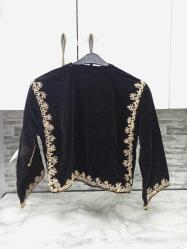 Antika Osmanlı Gümüş Sırma İşçilikli Cepken