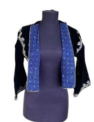 Antika Osmanlı Gümüş Sırma İşçilikli Cepken