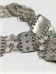 K7----ANTİKA TELKARİ GELİN KEMERİ PARÇALARI