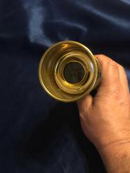 Gemici Dürbünü Pirinç üzeri deri kaplama