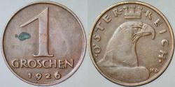AVUSTURYA 1 GROSCHEN 1926.