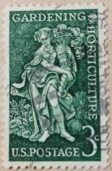 1958 ABD Pulu - Bahçecilik Konulu 3c.