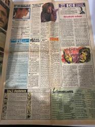 TERCÜMAN GAZETESİ İNCİ İLAVESİ DOĞUM GÜNÜ HEDİYESİ - 7 MART 1984 - 4 SAYFADIR -Lady Diana-Nuri Akıncı-Nuriye Cidamlı-Seyyar Bahriyeli-Neslihan Acar-Filiz Akın-Gökhan Güney-Yüksel Gözen-Nesrin Akalın-Hülya Muşanlı-Pearl S. Buck-Nesli Barlas-Dr. Kınran Şenel-Fatoş-Mualla Omay-Barbra Streisand-Jack Scalia-Victoria Principal-Rock Hudson-Burt Reynolds-Cüneyt Arkın-Müjde Ar-Cihan Ünal Gelinliğe Tel Duvak ve Döviz Takılıyor-Kraliçe Gelin Hanımı Uyardı Torunumu Şımartma-Hırçın Kalpler-Altın Makas-İki Aşk Arasında-Gösterişli Küpeler-Üstün Zekalı Çocuklarda İlk Belirtiler Bir Yaşında Görülebilir-İki Yüzlü Adam-Dünya Modası Deri Değiştiriyor-Mualla Omay Uzakdoğu’da Defile Sunacak-Biz Baba Oğul Gibiyiz-Pasaklıgiller Keloğlan-Yazan ve Çizen: Ziya Şafak-Pasaklıgiller-Yazan ve Çizen: Latif Demirci-Bay Ortadirek-Yazan ve Çizen: Oğuz Aral