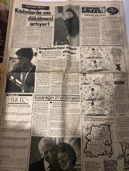 TERCÜMAN GAZETESİ İNCİ İLAVESİ DOĞUM GÜNÜ HEDİYESİ - 6 MAYIS 1984 - 6 SAYFADIR -Serpil Çakmaklı-Nükhet Duru-Tekin Akmansoy-Nuriye Cidamlı-Berhan Şimşek-Sevim Demir-Metin Akpınar-Müjdat Gezen-Sabahattin Işık-Pearl S. Buck-Neval Barlas-Dr. Kınran Şenel-Fatoş-Sabri Süter-Selma Lagerlöf-Müjde Ar-Cihan Ünal-Barbra Streisand-Ayşan Suat-İsmet Atıf Duru-Derya Sarı-Ayşe Teymur Yeşilçam’ın Carmen’i Olacağım-Altın Makas-Altın Tığ-İlk 3-Sevmek mi Yaşamak mı-İki Aşk Arasında-Kadınlarda Saç Dökülmesi Artıyor-Komplekslerimizi Yenmek Elimizde-Kadınlığın 2’nci Dönemi-Merakını Söyle Kim Olduğumu Söyleyeyim-Gerçek Aşkım-Kendinizden Memnun Musunuz-Yaramaz Sincaplar-Olur mu Olur-Rengarenk Bir Yaz Geliyor-İsviçre’de Mutlu Dakikalar-Türk Giyim Zevkini Sergileyeceğiz Keloğlan-Yazan ve Çizen: Ziya Şafak-Pasaklıgiller-Yazan ve Çizen: Latif Demirci-Bay Ortadirek-Yazan ve Çizen: Oğuz Aral