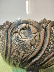 Gümüş Fincan Zarfı.. Abdülhamid Tuğralı,  Sahi Damgalı.. Zarf 18 gr.