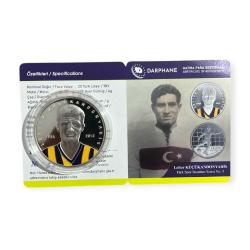 Lefter Küçükandonyadis Türk Spor İnsanları Serisi No.3 Mineli Sertifikalı Darphane Hatıra Parası