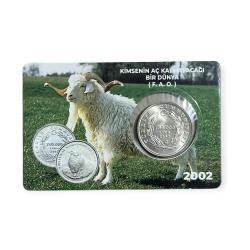 Kimsenin Aç Kalmayacağı Bir Dünya (F.A.O) 2002 750.000 Lira Çil