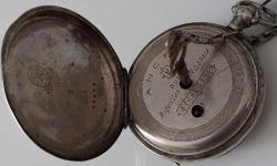 RUSYA OSMANLI DÖNEMİ EKCELLENTE MARKA ORİJİNAL ANTİK ANAHTAR KURMALI ZİNCİRLİ MUHTEŞEM BAKIMLI KAPAKLI GÜMÜŞ KASALI CEP SAATİ 1O1S1M1 ÇOK NADİR