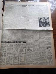 Ulus Gazetesi - Turkish Newspaper - 15 Eylül 1959 - yeni bir kanun teklifi üzerine yazan Yakup Kadri Karaosmanoğlu Başmakale - Kruşçef Amerika yolunda -  Demokrat Parti için düşüş mukadderdir - kavaklıdere'de Amerikan bankası'na doğru akan su terkos mudur yoksa mikroplu mudur fotoğraf - İsmet İnönü'nün başkanlığında yapılan toplantı - geyikli olayı görüşüldü ve heyet gönderilmesine karar verildi - İzmir'de Demokrat Partililer arasında kavga - Bella'nın ölümü çeviren Bilge Karasu Yazı Dizisi - Yunanistan'ın müşterek pazara kabulü katileşti - Grivas Makarios'la buluşmuyor - Yeter artık yazan Emil Galip Sandalcı - beyrut'a gidecek kafilede sporcu milletvekili yokmuş - radyo programı - Ankara sinema programı - Fenerbahçe Peşte'de Szeget'le oynuyor - Csepel kafile başkanı Fenerbahçeyi yeneceğiz diyor - Milli Lig başlarken dört Ankara takımının durumu fotoğraf - Ekrem Koçak Cahit Önel Ve Yordanidis Bükreş kafilesine alındı