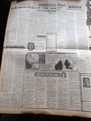 Ulus Gazetesi - Turkish Newspaper - 29 Mart 1957 - CHP'nin tebliğinden sonra yazan Hüseyin Cahit Yalçın Başmakale - Makarios dün serbest bırakıldı - Grivas da adayı terk edebilecek - 3 Milyon işçi zam istiyor - Ereğli kömür işletmesi Etibank'tan ayrılıyor - Oscar ödülü dağıtıldı - En iyi kadın artist Ingrid Bergman fotoğraf - kalkınmaya delil evliliğin artması - Bir işçi lokalinin açılış törenine izin verilmedi - Bahçelievler'de açılan Ediz çocuk yuvası öğrencileri Dün bir müsamere vermişlerdir fotoğraf - Çankaya'da 15 katlı otel yapılacak - Sovyet İsrail münasebetleri - Sovyet liderleri Tito'ya çatıyor - Devlet kuşu yazan Orhan Kemal Yazı Dizisi - Cezayir milliyetçileri bir köprüyü havaya uçurdu - Milli eğitim şurası ve inkılabımız yazan Yakup Kadri Karaosmanoğlu - başkentte 24 saat sinema kongreler hastaneler eczaneler - bir gerçek sanatçı Şarlo çeviren Mehmet Eser Yazı Dizisi - dünya basınından seçmeler - Ankara İstanbul Radyosu Programı - Beşiktaş kongresine 600 üye katılıyor