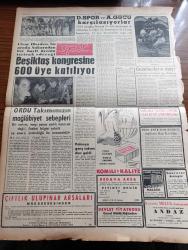 Ulus Gazetesi - Turkish Newspaper - 29 Mart 1957 - CHP'nin tebliğinden sonra yazan Hüseyin Cahit Yalçın Başmakale - Makarios dün serbest bırakıldı - Grivas da adayı terk edebilecek - 3 Milyon işçi zam istiyor - Ereğli kömür işletmesi Etibank'tan ayrılıyor - Oscar ödülü dağıtıldı - En iyi kadın artist Ingrid Bergman fotoğraf - kalkınmaya delil evliliğin artması - Bir işçi lokalinin açılış törenine izin verilmedi - Bahçelievler'de açılan Ediz çocuk yuvası öğrencileri Dün bir müsamere vermişlerdir fotoğraf - Çankaya'da 15 katlı otel yapılacak - Sovyet İsrail münasebetleri - Sovyet liderleri Tito'ya çatıyor - Devlet kuşu yazan Orhan Kemal Yazı Dizisi - Cezayir milliyetçileri bir köprüyü havaya uçurdu - Milli eğitim şurası ve inkılabımız yazan Yakup Kadri Karaosmanoğlu - başkentte 24 saat sinema kongreler hastaneler eczaneler - bir gerçek sanatçı Şarlo çeviren Mehmet Eser Yazı Dizisi - dünya basınından seçmeler - Ankara İstanbul Radyosu Programı - Beşiktaş kongresine 600 üye katılıyor