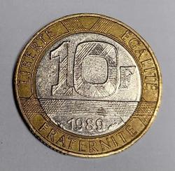FRANSA 1989 10 FRANK