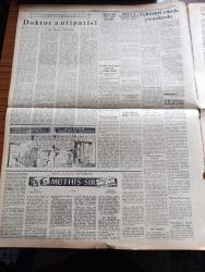 Yeni Ulus Gazetesi - Turkish Newspaper - 30 Mart 1954 - mali durumu ne hale soktular yazan Hüseyin Cahit Yalçın Başmakale - CHP adayları iyi karşılandı - yapılan tahminlere göre CHP'nin seçimi kazanma şansı kuvvetli görülüyor - kahve buhranı var fotoğraf - Mithat Cemal Kuntay Türk ocağı salonunda Mehmet Akif hakkında büyük ilgi toplayan bir konferans verdi fotoğraf - Yeni İstanbul gazetesinin doğru yazmadığı anlaşıldı - Radyo ile propaganda - merhum Arif Çubukçu'nun cenazesi Hacıbayram camii'nden kaldırıldı fotoğraf - seçim hazırlıkları hızla devam ediyor - Mısır'da büyükelçimizi kovma hadisesi kapanmış - Yeni ufuklara doğru yazan Nihat Erim - Doktor antipatisi yazan Rasim Adasal - Atatürk için telif eser yarışması - israilliler bir Ürdün köyüne hücum etti - portreler Mac Carthy de kimdir - hidrojen bombası meselesi - silahlı kuvvetler Kros birinciliği - Eskişehir'de yapılan yarışlarda ilk 4 dereceyi Abdullah Gökpınar Nazım İçli Yusuf Akkaya ve Ekrem Koçak aldılar - Ordu futbol takımı
