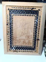 ÇE5---KIRGIZİSTAN DERİ TABLO