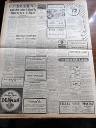 Yeni Ulus Gazetesi - Turkish Newspaper - 27 Mart 1954 - Yeğen kuzin ve dayı yazan Hüseyin Cahit Yalçın Başmakale - Cumhuriyet Halk Partisi ve Demokrat Parti'nin adayları Yarın gece belli olacak - brezilyalı futbol yıldızlarından Santos fotoğraf - Mardin'de CHP'lilerin şahsi malları da hazineye alınıyor - Paris konferansında Adenauer'in İsmet İnönü hakkındaki sözleri - Demokrat Parti'nin 4 yılda yerine getiremediği grev vardı - Korgeneral Mustafa Erem vefat etti fotoğraf - Namık Kemal hakkında - Bu da yeni bir mesele mi yazan Nihat Erim - dünya bankası'nda hiddet yatışıyor mu - İki genç bestecimiz Bülent Arel ve İlhan Usmanbaş roma'ya davetli - Georges Buhamel 500 den fazla kitap imzaladı - Wilma Montesi hadisesi nasıl patlak verdi - Yılın en meraklısı zabıta romanı Kuğulu köşkün esrarı - Nilgün filmi başrolde Cüneyt gökçer ve Erika Remberg büyük ve nur sinemalarında - genç milli takım 6 Nisan'da Almanya'ya gidiyor - Dünya Kupası finalinde İspanya ile karşılaşacağız - damga atölyesi