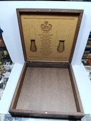 AHŞAP ŞEKERCİ KUTUSU