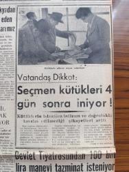 Yeni Ulus Gazetesi - Turkish Newspaper - 24 Mart 1954 - tuhaf bir hesap yazan Hüseyin Cahit Yalçın Başmakale - Balkan Paktı görüşmeleri - askeri işbirliğinin gelişmesi için yeni tedbirler alınacak  - Dün gelen Yunan ve Yugoslav askeri heyetleri fotoğraf - kütüklerde adlarını arayan vatandaşlar fotoğraf - Kemal Aygün propaganda gezisinde - Yeşilırmak taşıyor - Batı trakya'dan iltica eden ırkdaşlarımız - Devlet tiyatrosundan 100 bin lira manevi tazminat isteniyor - Bu devrin en kötü tarafı yazan Nihat Erim - Yargıtay üyesi ilk kadın yargıç Melahat Ruacan fotoğraf - Roma kanlar içinde filmi Ankara Park ve Sus sinemalarında - San Francisco ateşler altında filmi yeni sinemada - Eskimolar çeviren Rahşan Ecevit Yazı Dizisi - Ramak kaldı oyunu provasından çıkan dava - Ankara İstanbul Radyosu Programı - ordular arası şampiyonasına katılacak takımımız seçildi - bahar kupası boks maçları - Karagücü Güneş bugün karşılaşıyor - senenin en güzel komedisi avanak küçük tiyatroda - çocuk sayfası