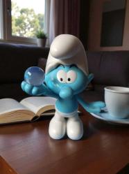 vintage meraklı şirin ve sihirli küre orijinal figür oyuncak & 8 cm