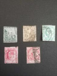 1882-1904 Güney Afrika Ümit Burnu Pulları