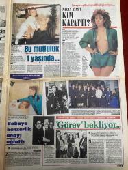 ŞEY HAFTALIK MAGAZİN GAZETESİ DOĞUM GÜNÜ HEDİYESİ  ( Turkish Newspaper ) - 8 NİSAN 1989 -TAM TAKIM 12 SAYFADIR -Serpil Çakmaklı-Burhan Çaçan-Harika Avcı-Aslıhan Öncü-Deniz Akbulut-Ceylan-Ahmet Avcı-Kamil Sönmez-Yüksel Uzel-Bilge Su Erenus-Arif Sağ-Filiz Ali-Müzehher Sönmez-Güler Zeydanlı-Hüseyin Ertunç-Tarık Akan-Nükhet Duru-Esra Sümer-Coşkun Sabah-Burçin Dene-Tülay Tanca-Tufan Ünal-Tunç Çal-Altun Ertuğ-Dayıklık kadın-Nişanı bozan Burhan Çaçan mı-Tatsız biten çıkar aşıkları-Ne gerdanlıkmış be-Aşk ağındaki çıplaklar-Ceylan baba kurbanı-Gönül Yazar-Meral Konrat-Meltem Hakarar-Neriman Köksal-Hülya Avşar-Defne Yalın-Dümer-İbrahim Tatlıses-Nurdan Torun-Cüneyt Arkın-Dansöz Melike-Prenses Banu-Malkoçoğlu-Evlat hasretine ceza kesildi-Sunuculuk fazla geldi-Kraliçe aklını seviyor-Babaya benzerlik anayı ağlattı-Kim kapattı-Görev bekliyor-Diğer müzikler için başka salonlar var-Türk resminde figüratif gelişme-Hamit Görele’nin sürpriz resimleri-Yunan sineması bizi beşe katlıyor-Fırsatçı güzel-O teps