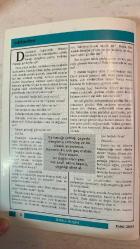 FETHİYE AYLIK FİKİR SANAT DERGİSİ -  EYLÜL 2002 SAYI: 4  AV. AHMET BESEREK - DILEK DINÇER - PROF. DR. ERDOĞAN GAVCAR - ÜNAL ŞÖHRET DIRLIK - S. OKTAY KUŞKONMAZ - YRD. DOÇ. DR. FAHRİ YİĞİT - UFUK EMEK - DR. TURGAY ARTUN - S. NECLA (NAZLIOĞLU) KAYA - AKIN TEZEL - M. İRFAN KILIÇ - MAKBULE N. UYAR - MUHARREM BAYAR - SEFAİ GÜNER - RAMAZAN KIVRAK - ORHAN KÖSE - YAVUZ TORUNOĞULLARI - TIMUR FİDAN - MUZAFFER ÖZÜTOK - ÇETİN BİLGİN  ATLIK FİKİR SANAT DERGİSİ - AYAĞA KALK! - TURİZM HAREKETLERİ DORUKTA... YA SORUNLAR? - TURİSTLERİN TÜRKİYE'Yİ TERCİHİNE ETKİ EDEN FAKTÖRLERİN ARAŞTIRILMASI - FETHİYELİ ŞAİRLER - SEBZE FİDELERİNDE ÇÖKERTEN HASTALIĞI - YAŞAMIN İÇİNDEN - İNTERNET VE SAĞLIK - HİÇBİR ŞEY TESADÜF DEĞİL - KATI ATIK YÖNETİMİ VE FETHİYE'DE UYGULAMALAR - BİR KİTAP, BİR ELEŞTİRİ - MİLLİ KÜLTÜR - 3200 METREDE YEMEK VE MEVLİT - KONAR-GÖÇER YAŞAM - ULUSLARARASI MATEMATİK KONFERANSLARI VE FAYDALARI - TARİHİ FIKRALAR - BOĞALAR ŞÖLENİ - TELMESSOS TARİHİ - ŞİİR DÜNYASI - İZ - TAM TAKIM EKSİKSİZ 42 SAYFA