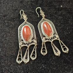 Telkari Sallantılı Küpe