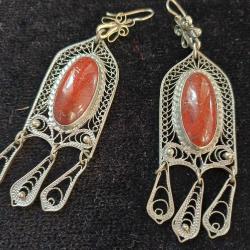 Telkari Sallantılı Küpe