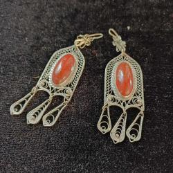 Telkari Sallantılı Küpe