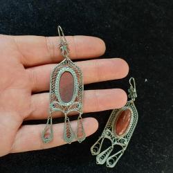 Telkari Sallantılı Küpe